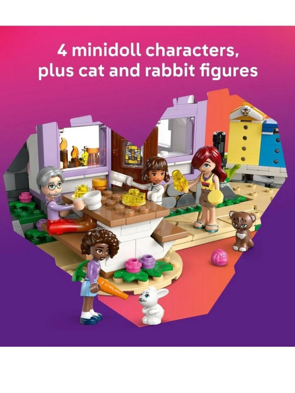 NIB LEGO Friends Beekeepers' House and Flower Garden 42669 – 1161 Pcs Nature